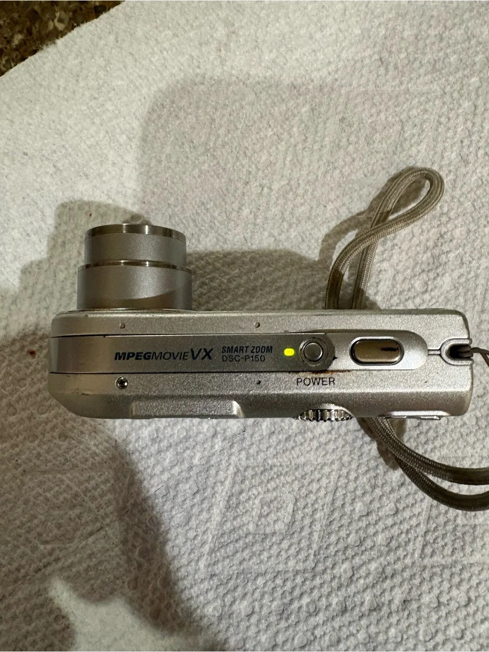 Sony Cyber-shot 7.2MP Digital Camera Carl Zeiss Vario-Tessar Tested Working